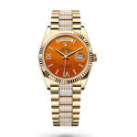 Explore the high-end quality of the Rolex day-date series M128238-0089 replica watch